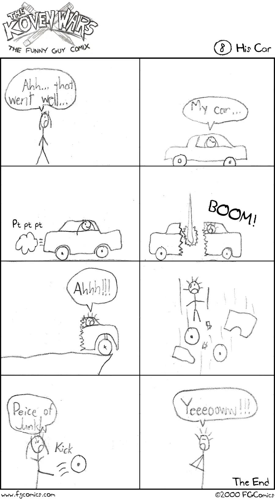 His Car