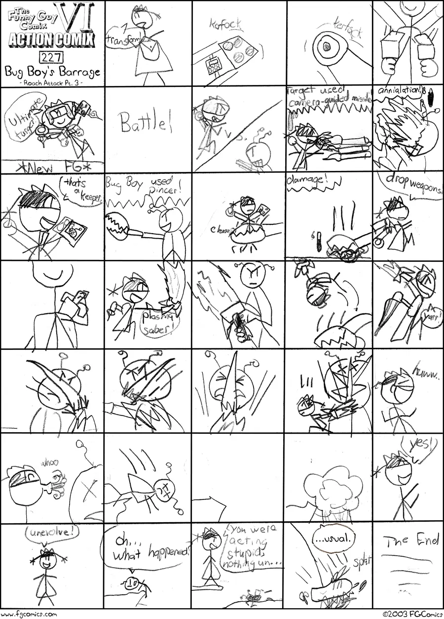 Bug Boy's Barrage