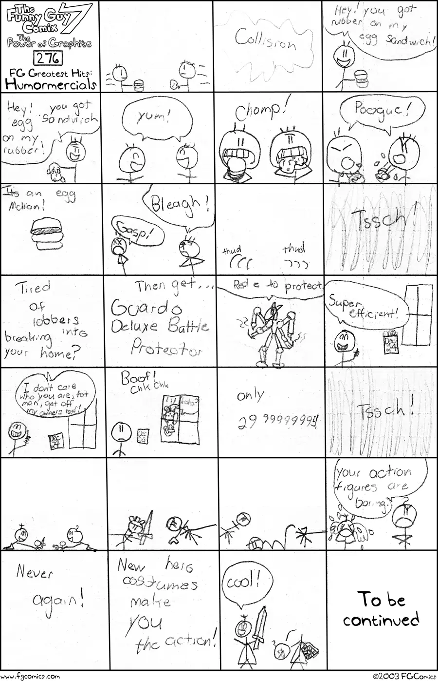 F.G. Greatest Hits - Humormercials