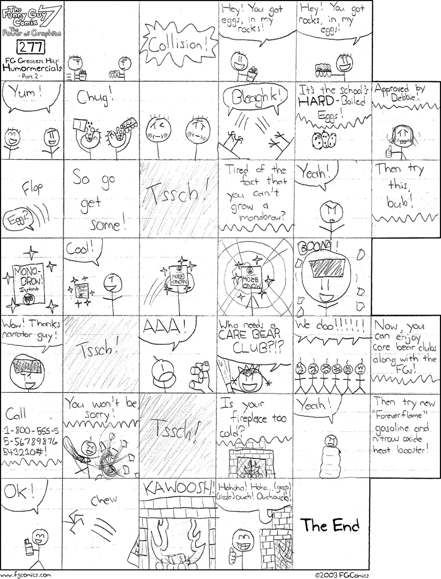 F.G. Greatest Hits - Humormercials Part 2